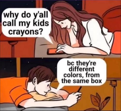 different colors from the same box