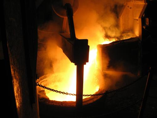 Tapping #1 Furnace 02