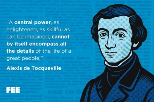alexis de tocqueville central power
