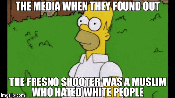 the media when find out shooter is muslim