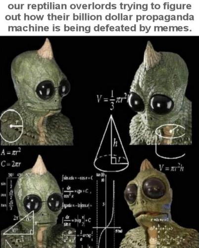 our reptilian overlords