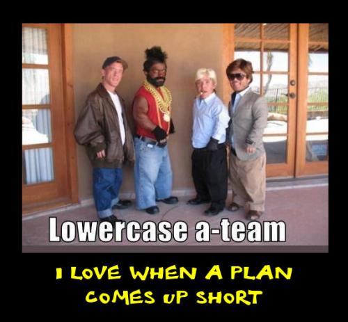 lowercase a-team