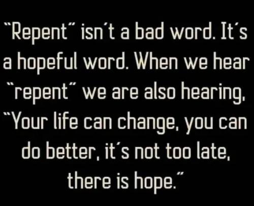 repent