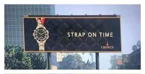 strap on time