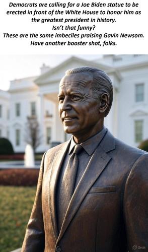 biden statue