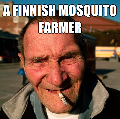 A Finnish mosquito farmer