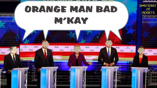 orange man bad debate