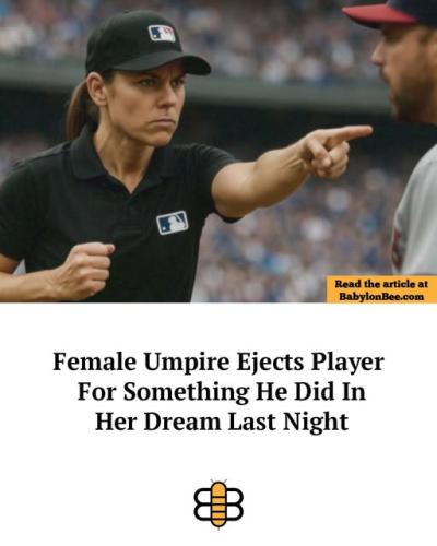 female umpire
