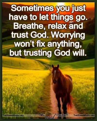 Trust God