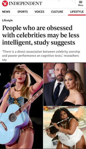 people-worship-celebrities-low-iq