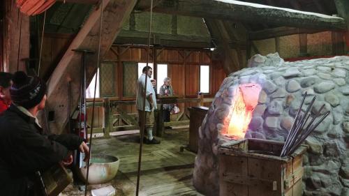 Ancient art of glassblowing in Williamsburg VA