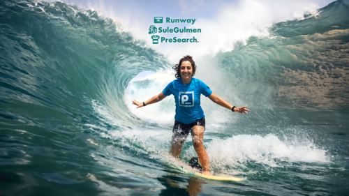 Gen4 @Sule IMG_2  giyerken neşeyle sörf yapmaktadır, ayaktadır ve yüksek dalgaların arasınd 37083937