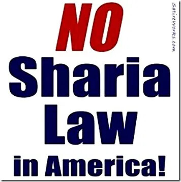 SHARIA LAW NOOOOOOOOOOOOOOOOO