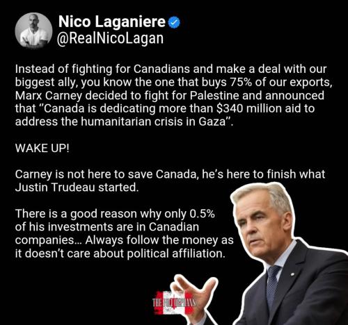 not here to  save canada