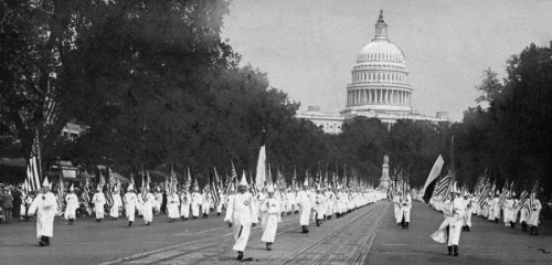 AUGUST 8 KLANS MARCH WASHINGTON DC