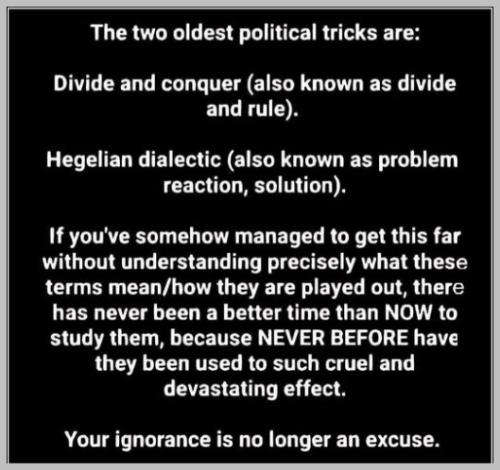 The Two Political Tricks