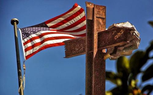 Sept 11 CrossTwinTowers