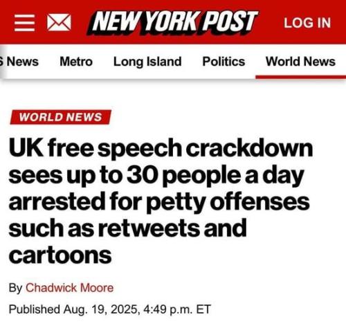 speech crackdown