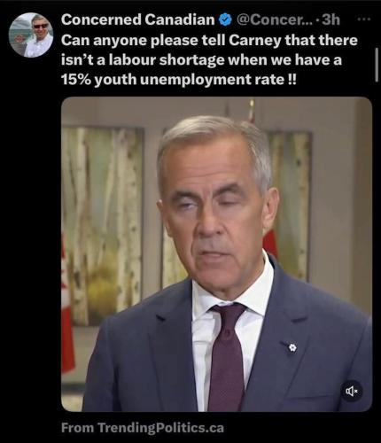 not a labour shortage