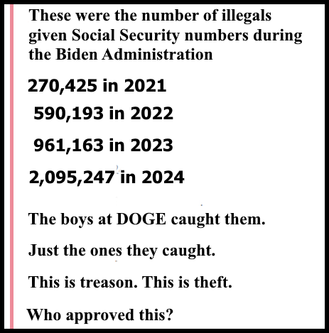 SS cards handed out under biden