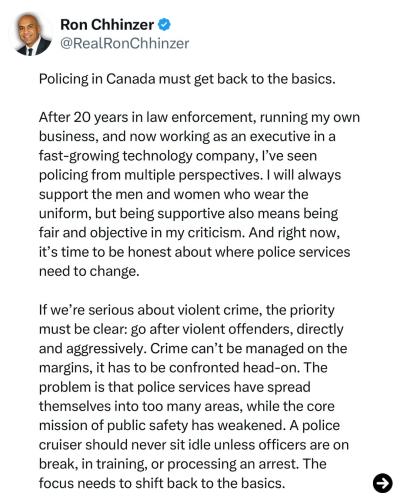 policing in canada