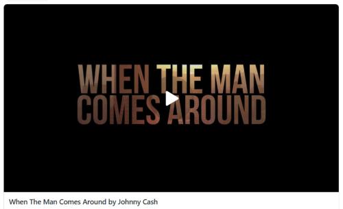 When the Man Comes Around screenshot