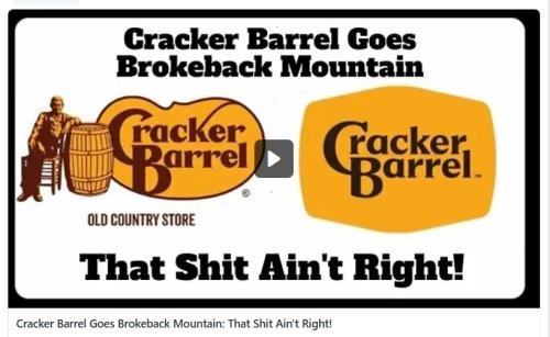 Crackerbarrel Brokeback Mountain screenshot