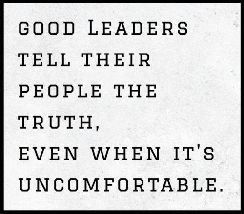 1-Leader Tell the Truth