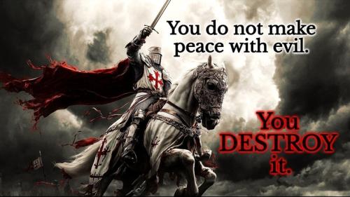 You do not make peace with evil.768px