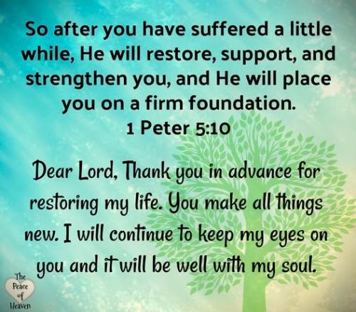 091325 - After suffering; 1 Peter 5-10