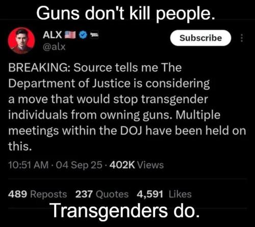 Guns don't kill people. Transgenders do.768px