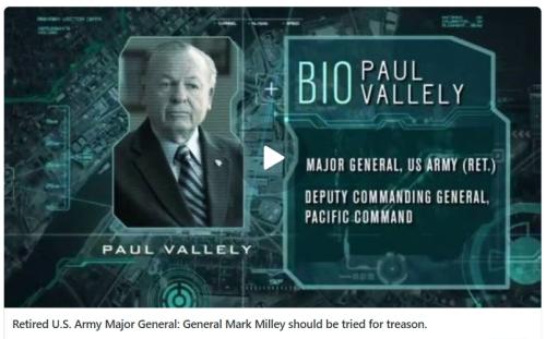 Paul Vallely Mark Milley treason screenshot