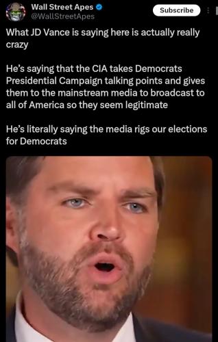 jd vance lamestream