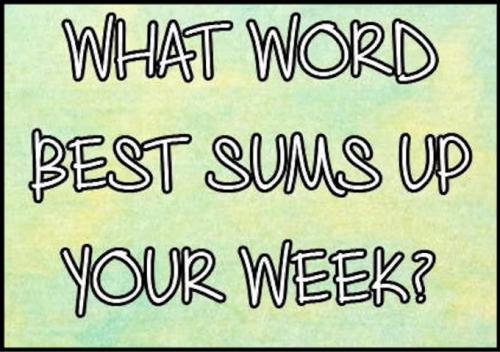 1A-How was Your Week