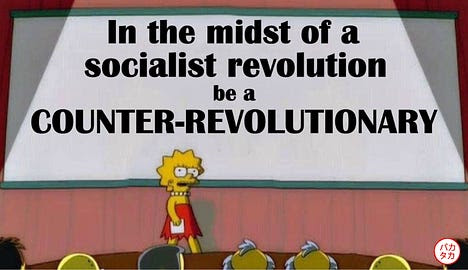 Lisa Simpsons, Capitalism to Socialism -- Counter Revolution