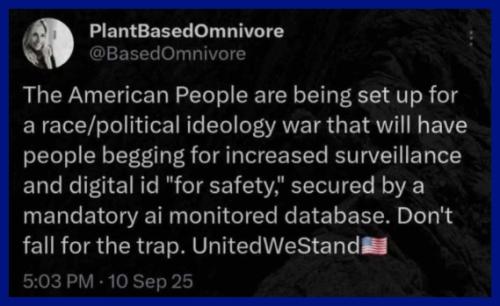 We Are Being Set Up People