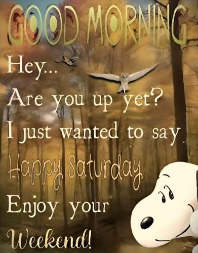 092025 - Enjoy weekend - Snoopy