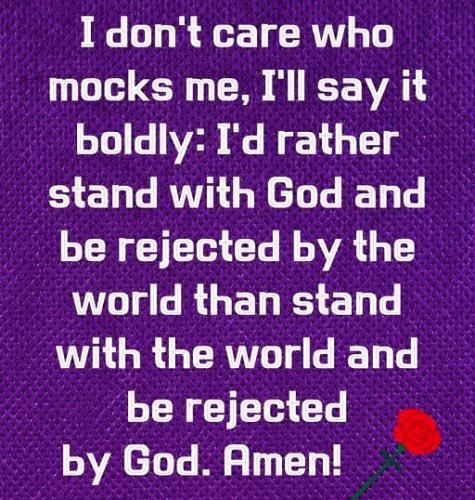 091525 - Rather stand w-God