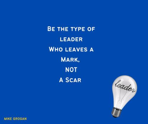 1-Leadership Mark Not a Scar