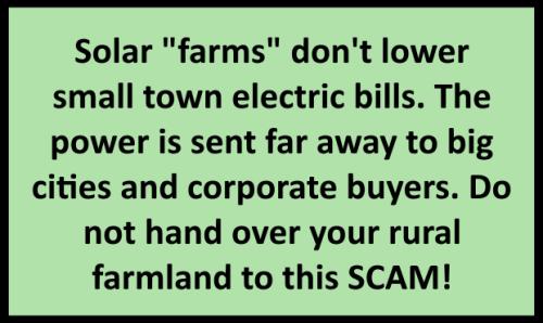 Farms Solar And The Electric Bill