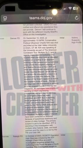 crowder ATF email re charlie kirk