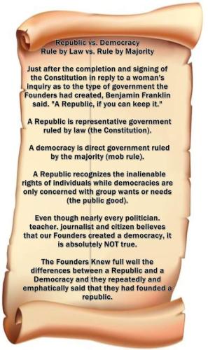 republic vs democracy