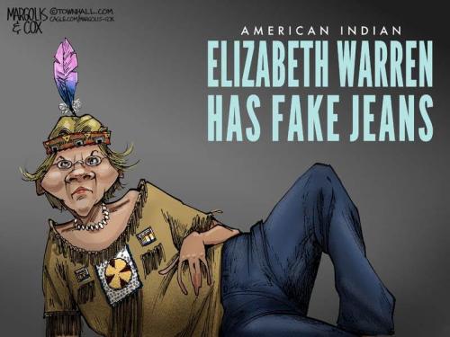 Elizabeth Warren, Native American Indian, Sydney Sweeney -- Fake Jeans vs Real Genes