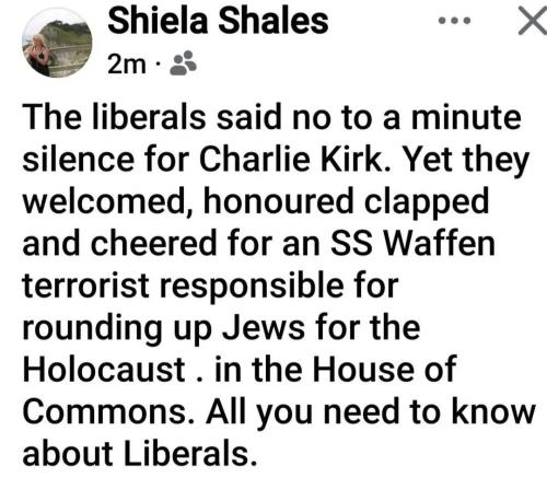 no to a minute of silence