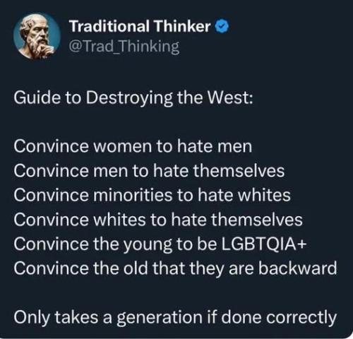 guide to destroying the west