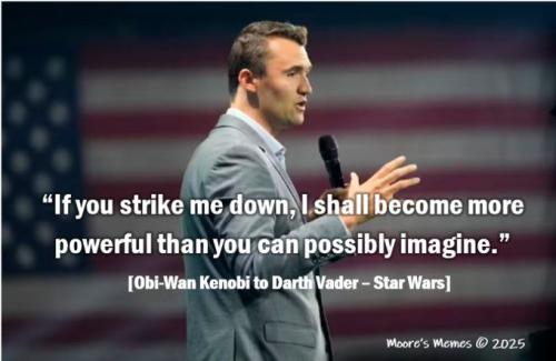 Charlie Kirk obi wan kenobi