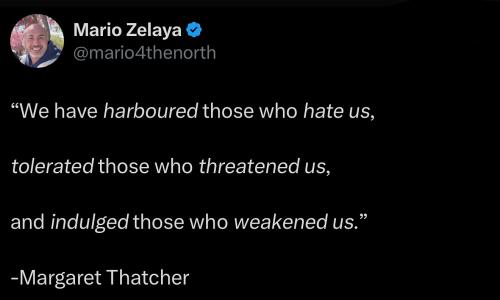 thatcher speaks
