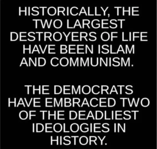 Pislamic Communist Demcraps !