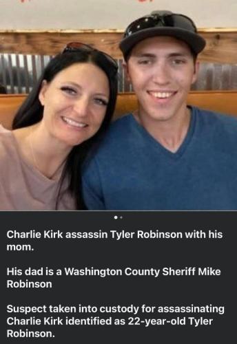 Charlie Kirk assassin
