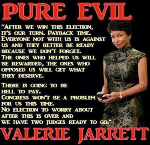 VALERI JARRETT EVIL